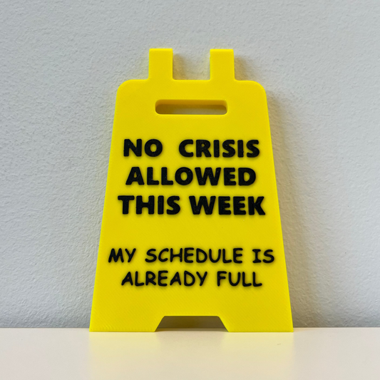 Caution Mood™ - No Crisis Allowed